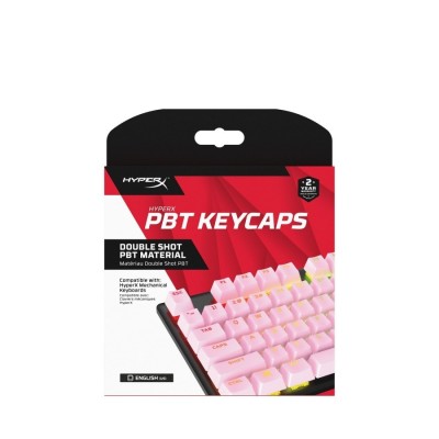 HyperX PBT Double Shot Keycaps - Pink